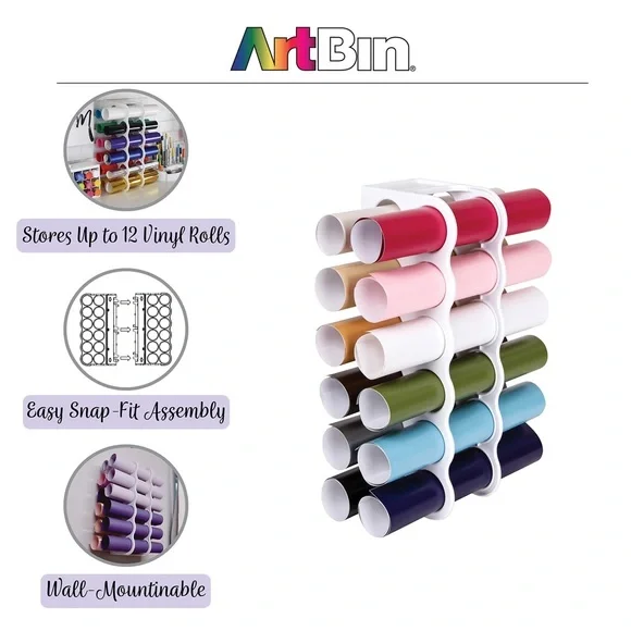 6 ArtBin Vinyl Storage Racks - Model #6864AS - Perfect for vinyl organizing Storage & Organization
